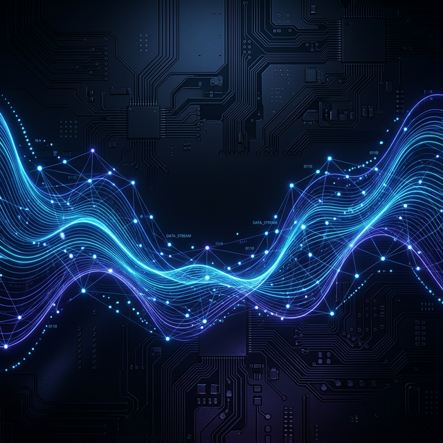 Abstract Tech Hero Background